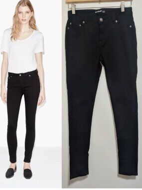 The Kooples | Billy Black Skinny Jeans With Skull Detail